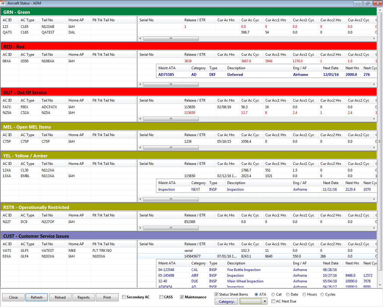 aircraft-status-module-flight-operations-system-help-desk